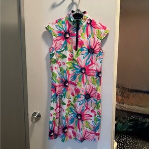Women’s Floral Beach Cover Up / Golf Dress